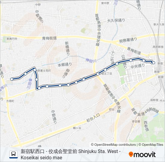 宿32  Line Map