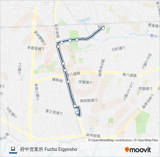 寺83  Line Map