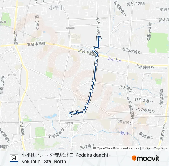 寺86  Line Map