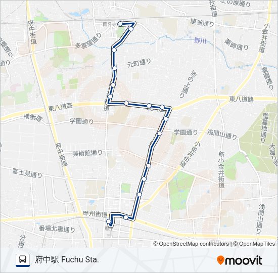 寺92  Line Map