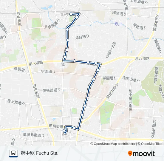 寺92  Line Map