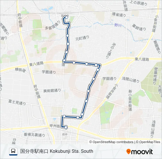 寺92  Line Map