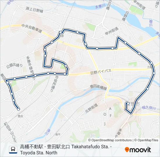市内線 の路線図