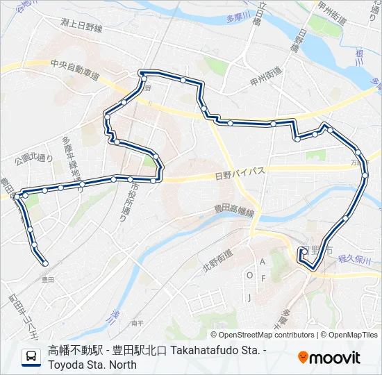 市内線  Line Map