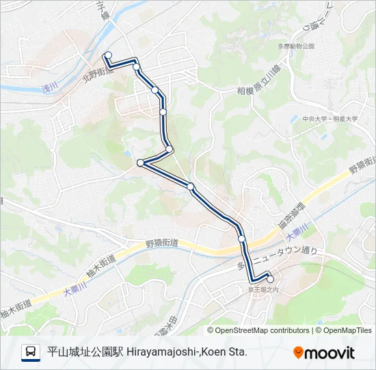 平02 の路線図