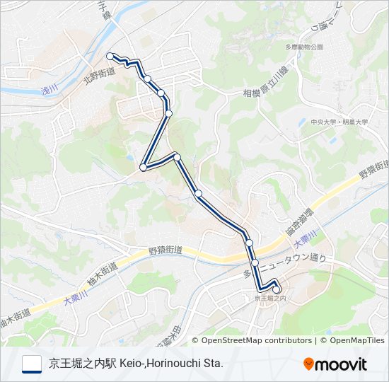 平02 bus Line Map