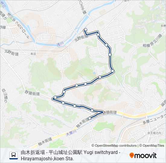 平04 バスの路線図