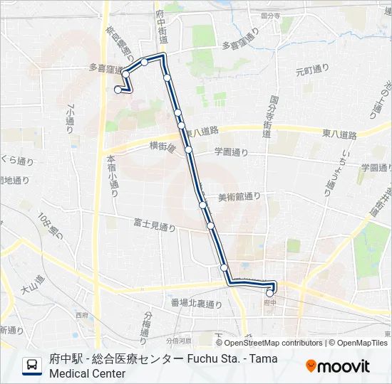 府21 の路線図