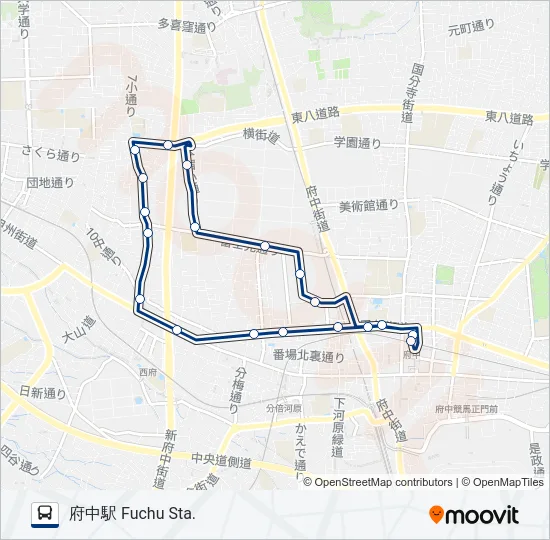 府42  Line Map