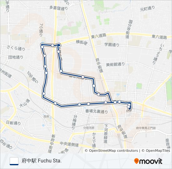府42 bus Line Map