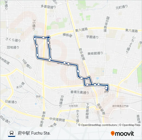 府46  Line Map