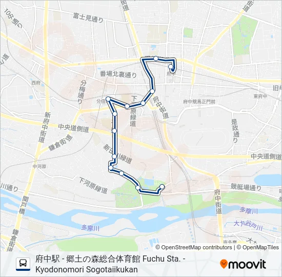 府52 の路線図