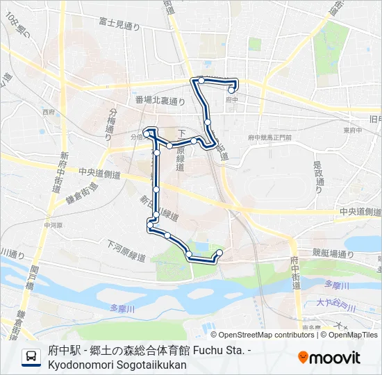 府52 の路線図