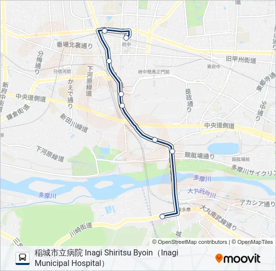 府61  Line Map