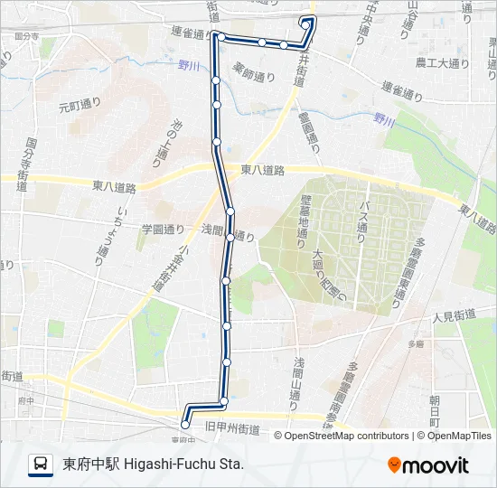 府75 の路線図