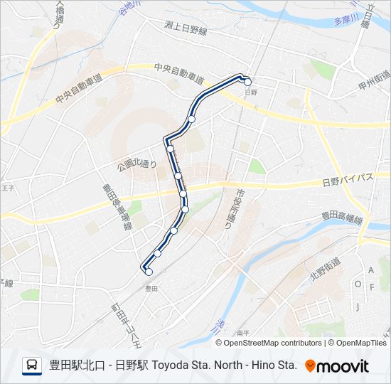 日11  Line Map