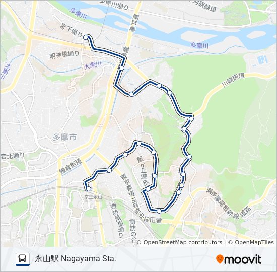 桜06 bus Line Map