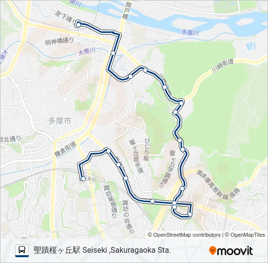 桜07  Line Map