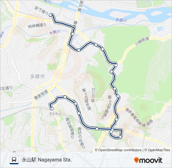 桜07  Line Map