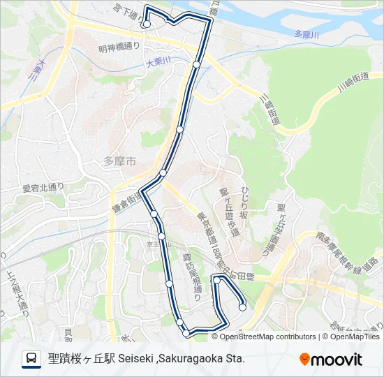 桜22  Line Map