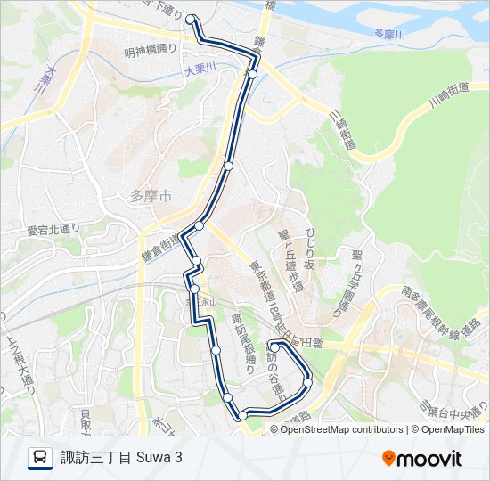 桜22  Line Map