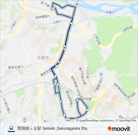 桜22  Line Map
