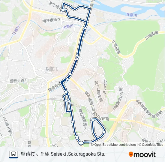 桜22  Line Map