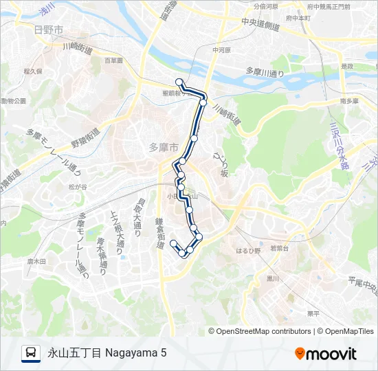 桜23  Line Map