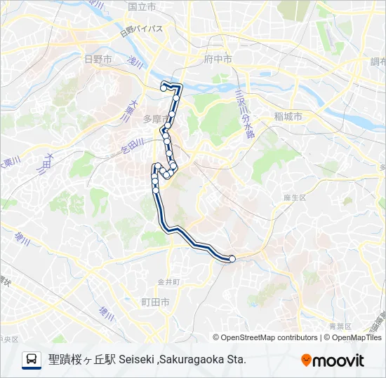 桜24  Line Map