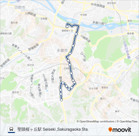 桜25  Line Map
