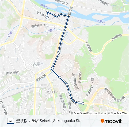 桜27  Line Map