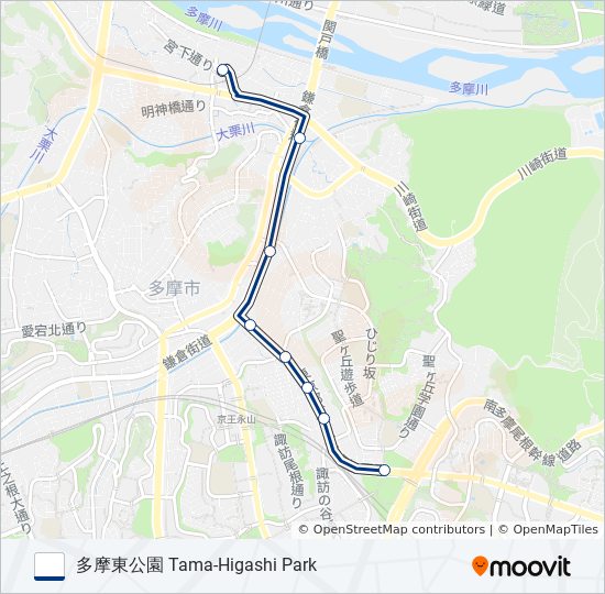 桜27 バスの路線図