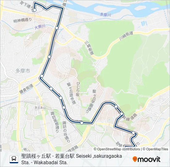 桜28 の路線図