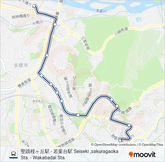 桜28 の路線図