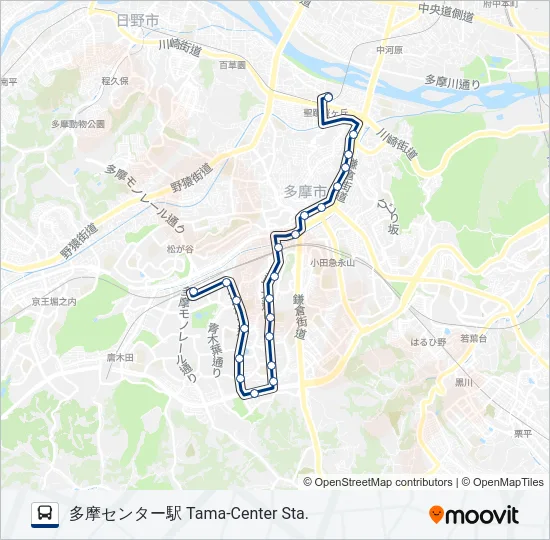 桜46  Line Map