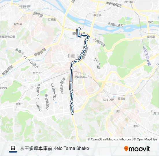 桜47  Line Map