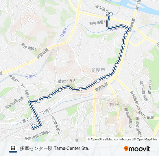 桜62 の路線図