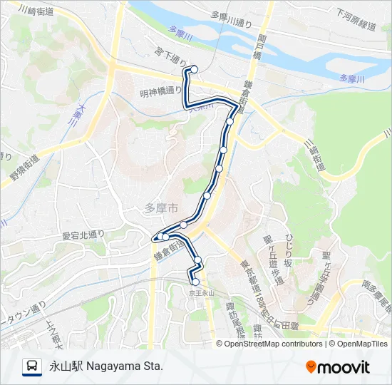桜64  Line Map