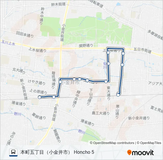 武02  Line Map
