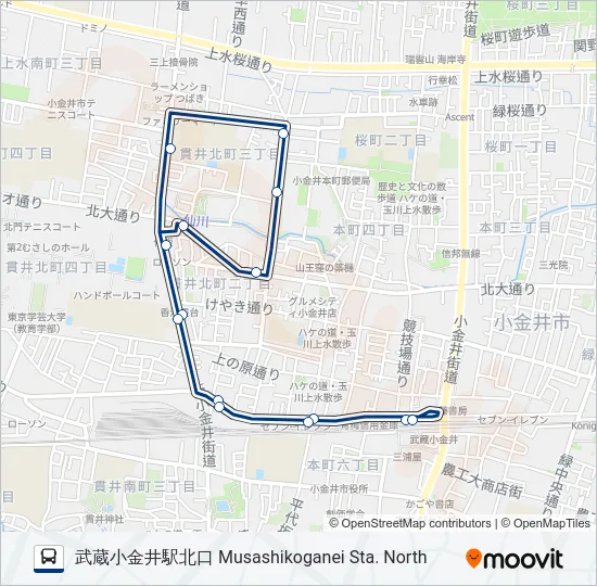 武31  Line Map
