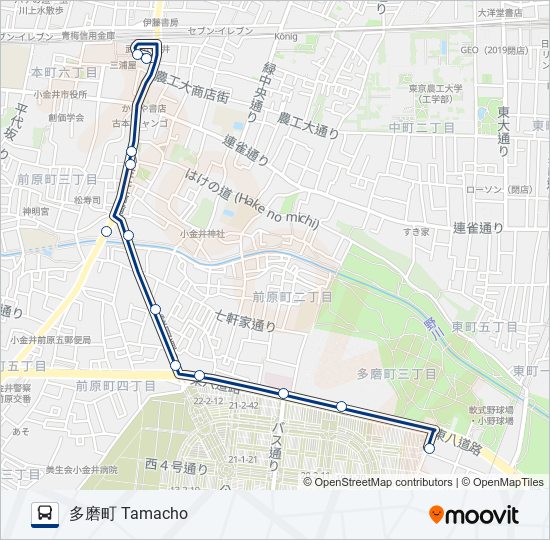 武94 bus Line Map