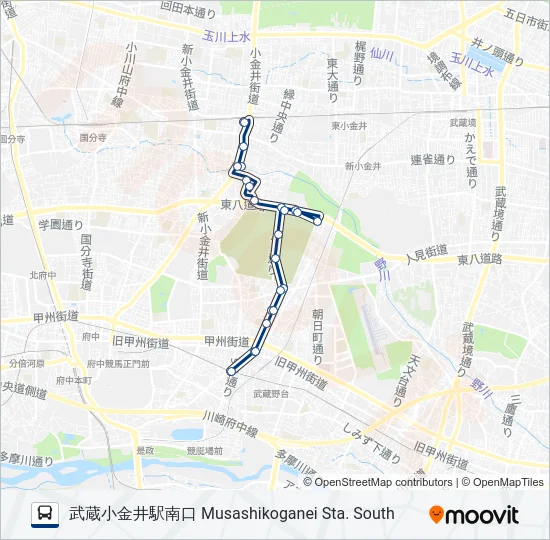 武95 の路線図