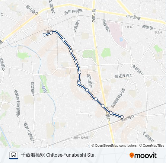 歳23 bus Line Map