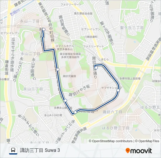 永12 の路線図