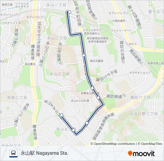 永13  Line Map