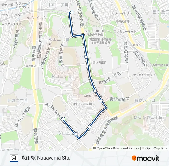 永13  Line Map