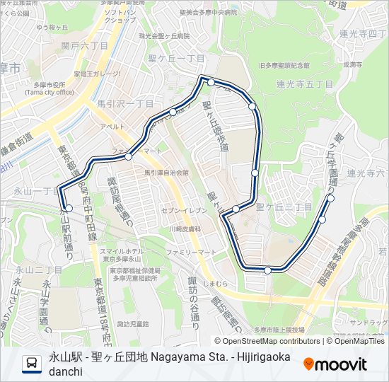 永34 bus Line Map
