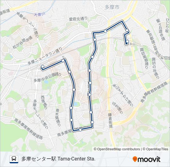 永65  Line Map