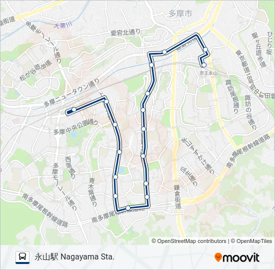 永65  Line Map