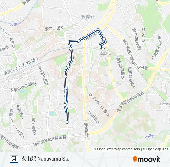 永66  Line Map